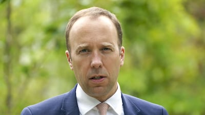 Former health secretary Matt Hancock believed the move to reopen schools represented a 'policy car crash'. PA