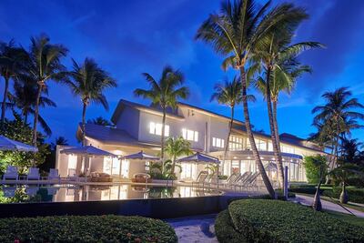 Villa Tarka in the Bahamas. Courtesy Damianos Sotheby’s International Realty