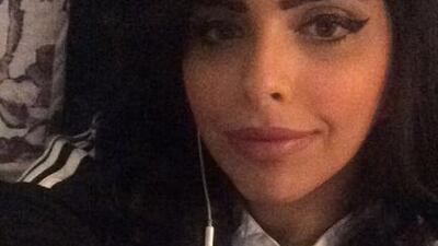 Maryam Al Shamsi in her Real Madrid kit. Maryam Al Shamsi/ The National