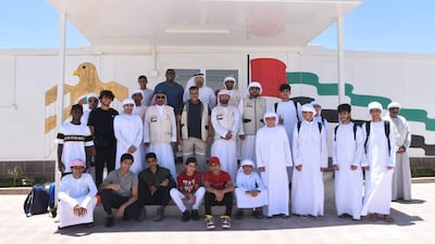 Young Emirati volunteers are spending part of their summer in Jordan to help teach jiu-jitsu to refugees.