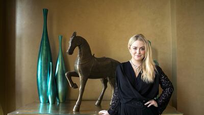 India Abadee is the regional director of The Nth Degree Club, a private dining club that was launched in London by Robert Walton MBE. Reem Mohammed / The National