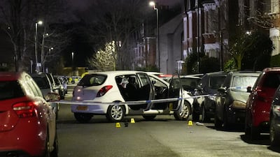 The scene of the attack, which happened at about 7.25pm on January 31, near Clapham Common. An alkaline substance was thrown at a mother and her daughters, leaving two of them with potentially life-changing injuries. PA