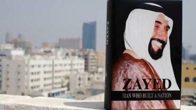 Zayed: A Man Who Built A Nation is an epic in every sense. Weighing more than two kilograms and at 734 pages long, the Dh200 book was released last month. Brian Kerrigan / The National