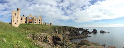 Scotland's Cruden Bay was home to Bram Stoker, the Irish author of Dracula who was inspired by the ruins of Slains Castle.