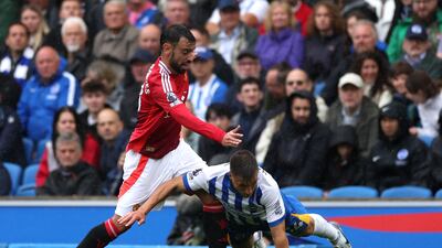 Bruno Fernandes - 5/10. Hasn't hit top gear yet. Wasteful with several passes. Showed flashes of his best, teed up disallowed Garnacho goal with a great run and cross. Hooked after 79 minutes. Getty Images