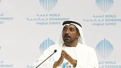 Sheikh Ahmed bin Saeed, chairman of Emirates airline, said that passeners want fast internet and that this is something telecommunication companies need to put a lot of effort into. Pawan Singh / The National