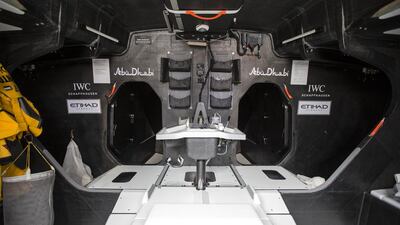 A photographic tour of Azzam, Abu Dhabi Ocean Racing's boat for the 2014/15 Volvo Ocean Race.