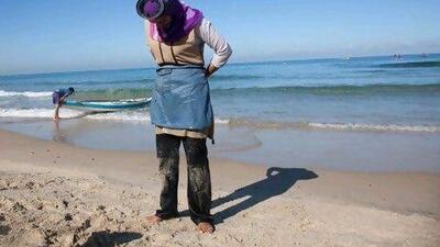 Madeleine Kulab struggles daily to catch enough to feed her family and make a living. Pauline Beugnies