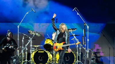 Metallica left the stage declaring their hopes to return to Saudi Arabia