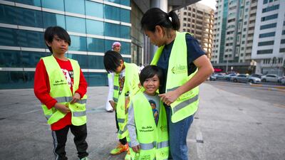 Iftar food packs are distributed in Abu Dhabi