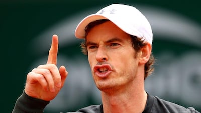 Andy Murray overcame Radek Stepanek to advance to the French Open second round. Clive Brunskill / Getty Images