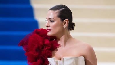 Ashley Graham at the 'Rei Kawakubo/Comme des Garcons: Art Of The In-Between' Costume Institute Gala at Metropolitan Museum of Art in 2017. Photo: Getty