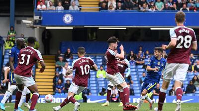 Chelsea's Christian Pulisic scores the winner. AFP