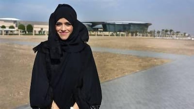 Nowf al Qarni is one of the students at Zayed University who will be among the first to take the new psychology major in the new term.