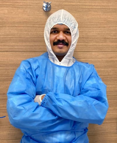 Dr Ramesh Bhaskar cautions passengers from the UK to restrict contact with people not living in the same home and to report Covid-19 symptoms to health authorities. Courtesy: Aster Hospital