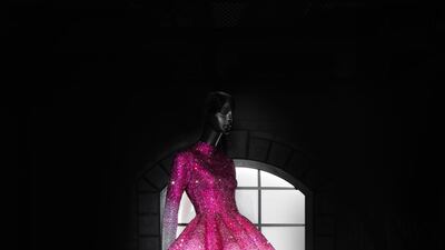 Jennifer Lopez wore this ombre midi to the American Music Awards in 2015. Courtesy SCAD