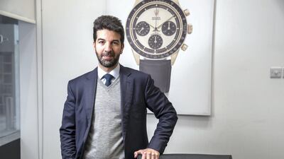 Michael Jeha, managing director for Christie’s Middle East, says the art scene has strengthened considerably in the region over the last 10 years. Antonie Robertson/The National