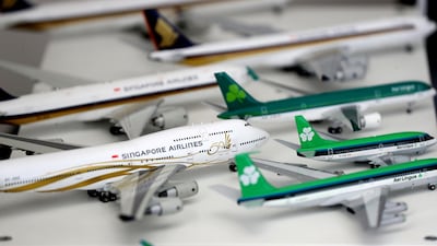 A Singapore Airlines 747.