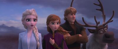 The gang is back: Elsa, Anna, Kristoff and Sven. YouTube / Disney