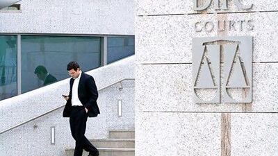 The Dubai Government yesterday signed a decree to allow any company to take a dispute to the Dubai International Financial Centre Courts. Duncan Chard for the National