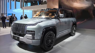The U8 has been a fixture at world motor shows since it was launched in 2023