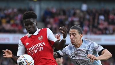 Kostas Tsimikas - 4 The Greek was caught upfield for the opening goal and never got to grips with Saka. He produced hardly anything going forward. EPA