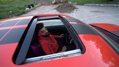 A still from the music video of Emsallam's 'Dasher Hosromna'. Emsallam Hdaib