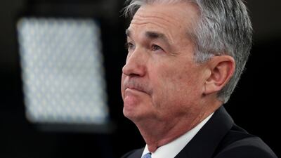 US Federal Reserve Chairman Jerome Powell said it would take a very strong rebound in growth and inflation to get the Fed back on its tightening path. Photo: Reuters