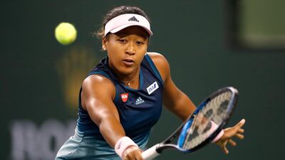 Naomi Osaka in action. EPA