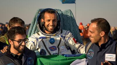 Maj Al Mansouri returned to Earth on October 2, 2019.