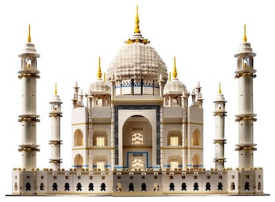 India's Taj Mahal can be duplicated with Lego, just one of the Unesco World Heritage Sites that can be recreated. Courtesy Lego