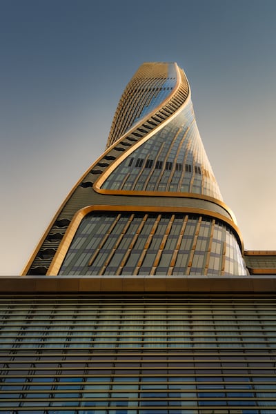 Wasl Tower is architecturally striking. Photo: Mandarin Oriental