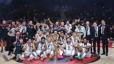 Real Madrid win the 2026 EuroLeague Basketball SuperCup Abu Dhabi. All photos by Victor Besa / The National