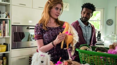 Palina Rojinski and Eric Kabongo in 'Welcome to Germany', which will be screened at Saudi Arabia's first European Film Festival. Photo: Warner Bros. Entertainment