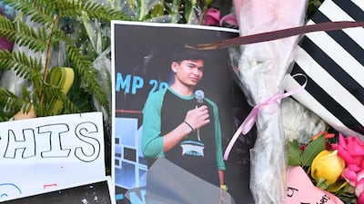 Sayyad Milne. The 14-year-old was a good-natured, kind teenager. EPA