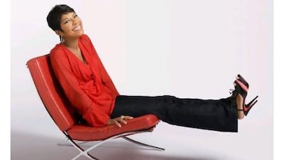 The singer Natalie Cole.