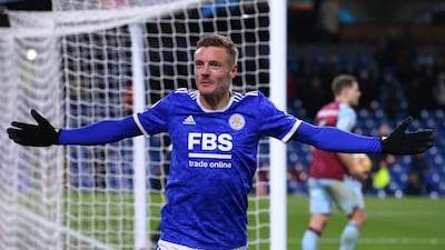 =6) Jamie Vardy (Leicester City) 15 goals in 25 games. Getty