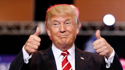 Donald Trump’s presidency has been dominated by Twitter outbursts and one Fund head feels this has turned the US into a source of global political risk. Alex Brandon / AP