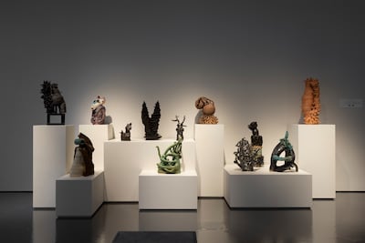 Bait Juma. Sculptures (series), 2018. Photo: 421 Arts Campus