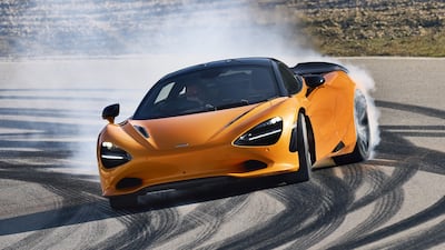 The 750S coupe weighs just 1,389kg with all fluids on board and is 30kg lighter than the 720S