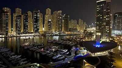 The location and amenities of the Dubai Marina help make it the only area in the city where rental rates are on the increase.