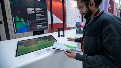 The Metaverse: A Bridge Between Realities by Nayef Faisal Albastaki. The project proposes a metaverse space that will aid feelings of comfort with and safety in virtual worlds.