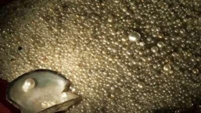 Tens of thousands of original, natural pearls from the private collection of the late founder of the National Bank of Dubai.