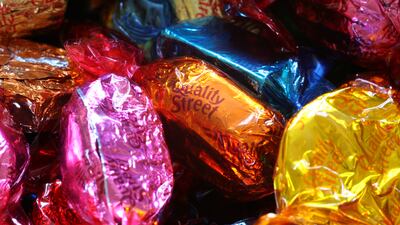 A box of Quality Street chocolates weighed 1.2kg in 2009, and now just weighs 650g. Photo: Wikimedia Commons
