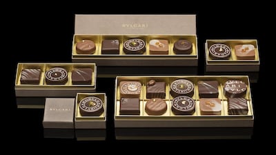 Bulgari only uses fresh ingredients and raw cocoa in its chocolate creations. Courtesy Bulgari