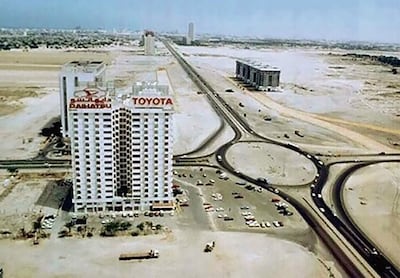 The Nasser Rashid Lootah Building (Toyota Building) on Dubai’s Sheikh Zayed Road. Photo: Nasser Rashid Lootah Group