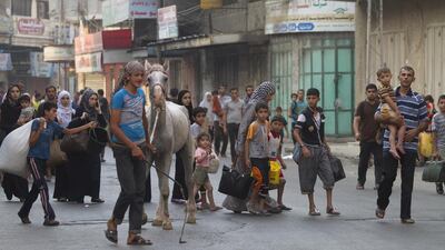 Egypt’s foreign ministry also denounced the escalation of the military operation in Gaza, especially in Shujaieh.