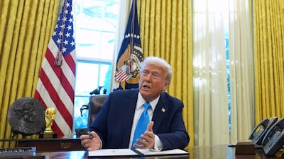 President Donald Trump's executive order instructs Education Secretary Linda McMahon to start dismantling the agency. AP