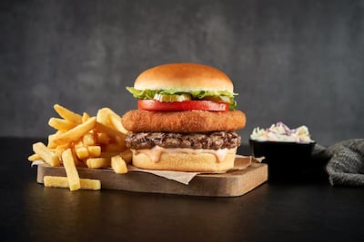 Burgers are the stars of the show at Roadster Diner. Photo: Roadster Diner