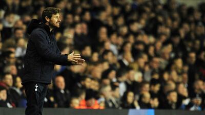 Tottenham Hotspur’s Portuguese manager Andre Villas-Boas. AFP